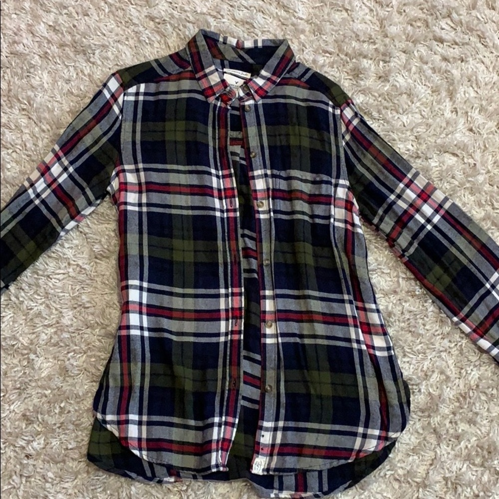 American eagle outfitters flannel shirt